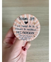 cadeau badge. cadeau original. badges humour. badge Le meilleur des cadeaux. cadeau badge proche