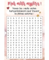 Mots mêlés mystères "amour. demande pacs. demande mariage. demande pacs originale