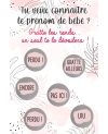 annonce grossesse originale. annonce prénom. prénom bébé. carte prénom bébé