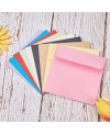 Petite enveloppe de couleur 10cm x 10cm