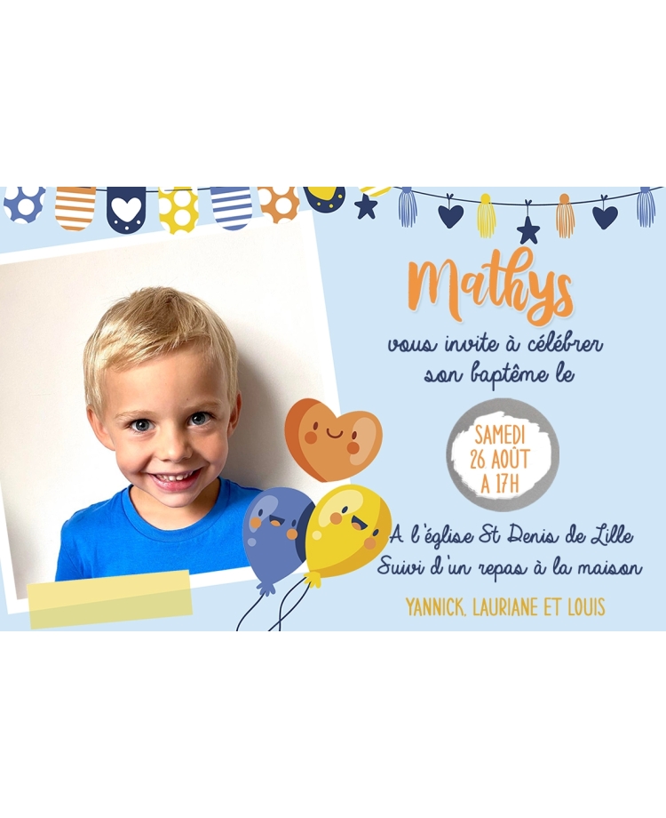 carte gratter baptême. invitation baptême. invitation anniversaire. invitation gratter originale. carte baptême.