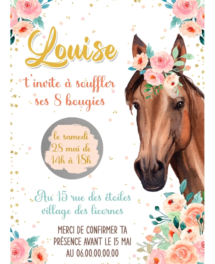 invitation bapteme cheval. invitation bapteme originale. invitation gratter. anniversaire gratter. carte anniversaire cheval