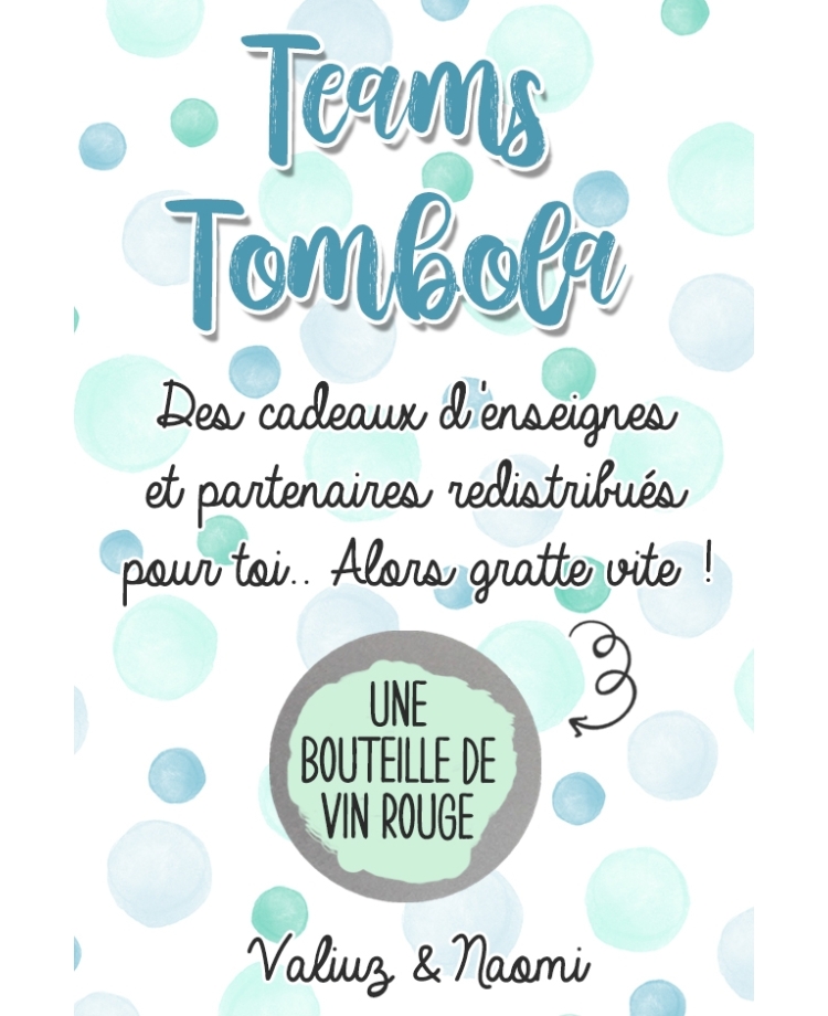 Tombola entreprise. tombola gratter. tombola personnaliser. jeu entreprise. jeu gratter