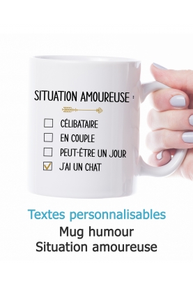 mug humour. mug situation amoureuse. mug couple. mug humour. mug célibataire. mug humour celibataire