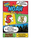 invitation comics. anniversaire garçon comics. invitation anniversaire enfant. carte invitation enfant. carte enfant super héro