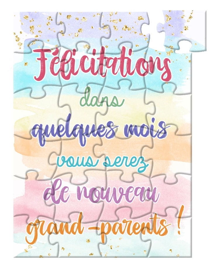 puzzle surprise. puzzle arc ciel. puzzle maitresse. puzzle cadeau. cadeau original. cadeau anniversaire.