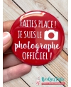 badge Photographe. badge mariage Photographe . badges mariage personnalisé. badges vidéaste mariage