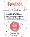 Tombola pour les mariés. tombola mariage. animation mariage. jeu mariés. jeu gratter mariage. jeu personnalisé mariage