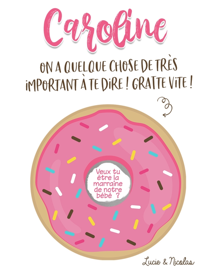 carte mariage. carte pacs. carte merci maitresse. carte parrain. carte marraine. carte gratter demande originale