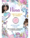 carte invitation. carte fête enfant. carte anniversaire Sirène. anniversaire fille. carte invitation gratter.