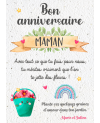 carte planter anniversaire. carte planter graine joyeux anniversaire. carte planter bonne fête maman. carte fête mamie