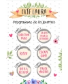 carte EVJF. carte anniversaire originale. carte programme EVJF. animation EVJF