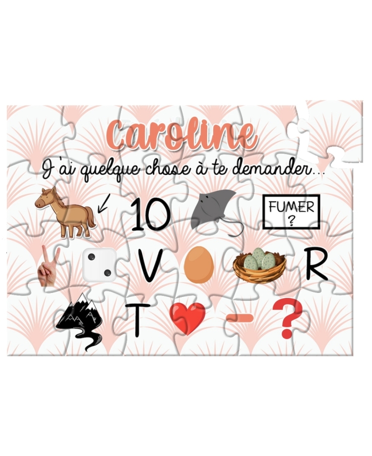 puzzle rébus. puzzle rébus demande témoin. puzzle demande témoin. demande témoin femme. demande témoin originale
