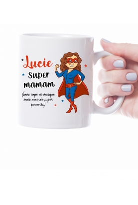 mug super maitresse. mug super maman. mug super nounou. mug personnalisé. cadeau maîtresse. cadeau maman