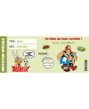 Carte à gratter. carte Asterix. carte gratter Asterix. invitation Asterix. voyage à Asterix