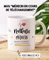 Mug métier de la santé. mug médecin. mug infirmier. mug aide soignante