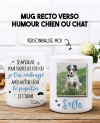 mug chien. mug chat. mug photo animal. mug photo chien. mug photo chat. mug personnalisé animaux