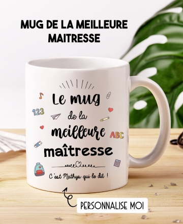 cadeau maitresse. mug maitresse. mug ATSEM. cadeau ATSEM. cadeau original maitresse. cadeau original maitre. cadeau AVS. mug maî