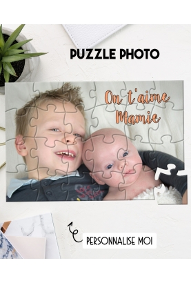 Puzzle photo. puzzle photo personnalisable. puzzle cadeau