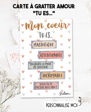 carte saint valentin. cadeau amoureux. carte je t'aime. cadeau saint valentin. demande pacs. demande mariage