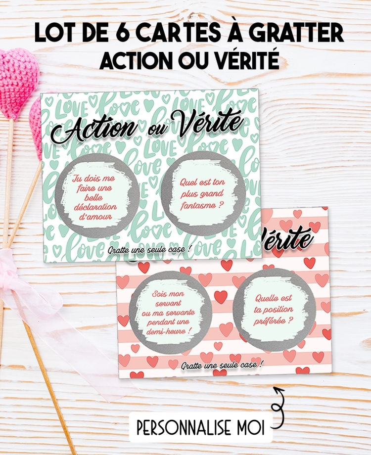action vérité couple. jeu couple. jeu amoureux. pimenter vie couple. carte jeu sexy