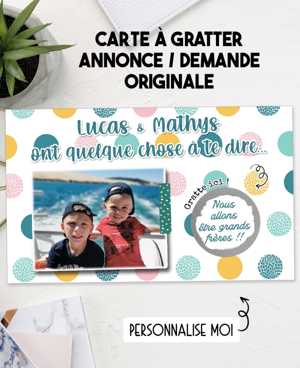 annonce originale. demande originale. cadeau fete. cadeau anniversaire