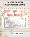 message amour. carte gratter couple. carte gratter amour. carte déclaration amour. demande mariage. demande pacs originale.