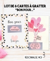 Love tickets à gratter "Bon pour" pour son amoureux(se). bon pour love. bon pour saint valentin. cadeau amoureux