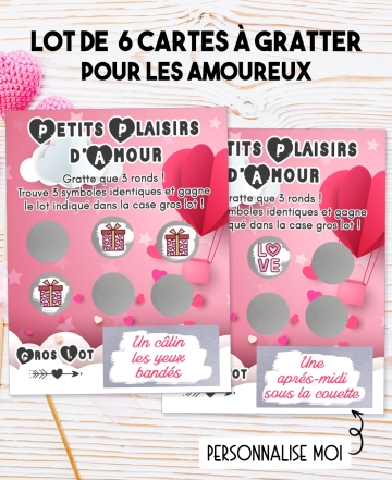 carte pour votre amoureux(se). carte saint valentin. carte jeux couple. carte piment couple