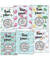 6 cartes à gratter "Bon pour" pour fête, anniversaire