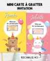 invitation anniversaire. carte invitation gratter. invitation original. invitation feavane. invitation anniversaire enfant bebe.