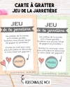 jeu jarretière. jeu mariage. jeu jarretière original. jeu animation mariage. mariage idée jeu. jarretière mariage. carte à gratt