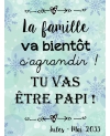tu vas etre papi. annonce grossesse