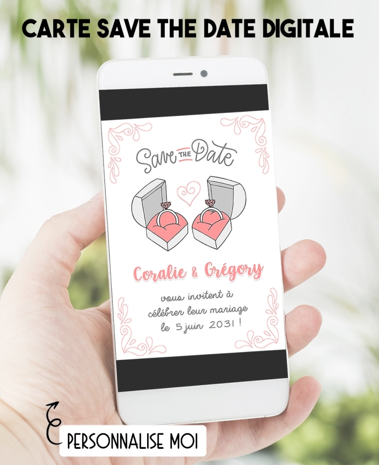 Save the date digitale - alliances