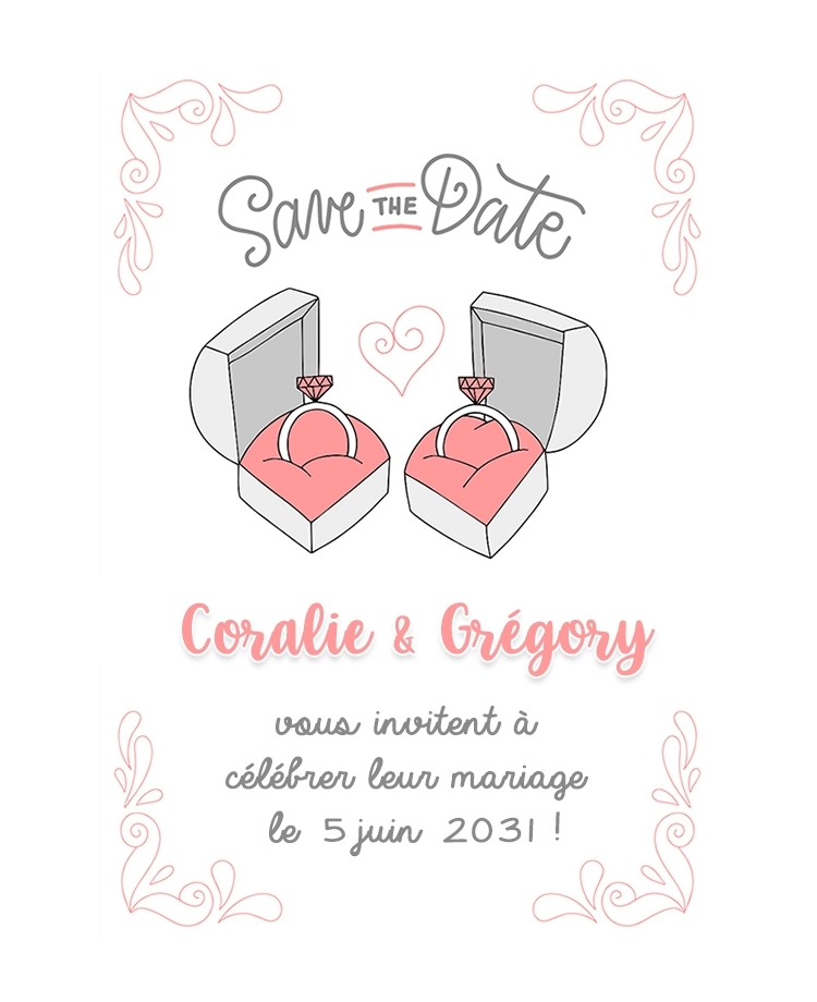 Save the date digitale - alliances