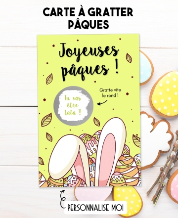 carte Pâques. annonce Pâques.