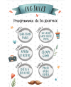 carte EVG. carte anniversaire originale. carte programme EVG. animation EVG