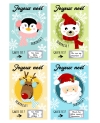 carte gratter noël. surprise noël. cadeau noël. bon cadeau surprise noël