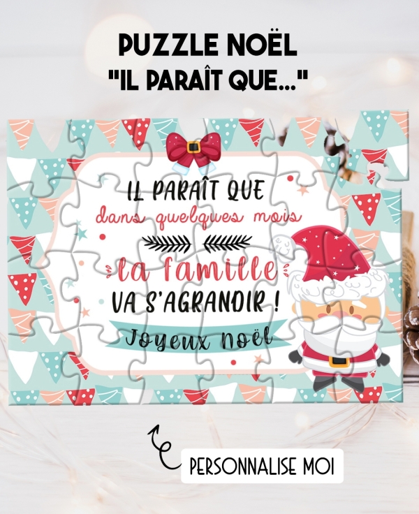 puzzle noel. annonce nouvelle noel. Puzzle spécial noël. cadeau noël. puzzle noël. cadeau noël. surprise noël