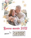 Carte à gratter bonne année avec photo. bonne année. carte bonne année. carte meilleurs voeux. carte gratter voeux