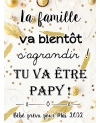 annonce grossesse noël. cadeau noël. surprise noël