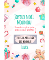 Carte à gratter noël ATSEM, Maîtresse, Nounou. carte noël cadeau