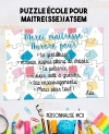 merci cadeau maitresse. carte maitresse. merci maitresse. puzzle maitresse. cadeau maitresse original