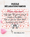 Puzzle amour pour demande en mariage ou pacs. puzzle demande pacs. demande mariage originale. cadeau pacs