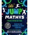 carte invitation. carte fête jump garçon. carte anniversaire jump. anniversaire garçon.
