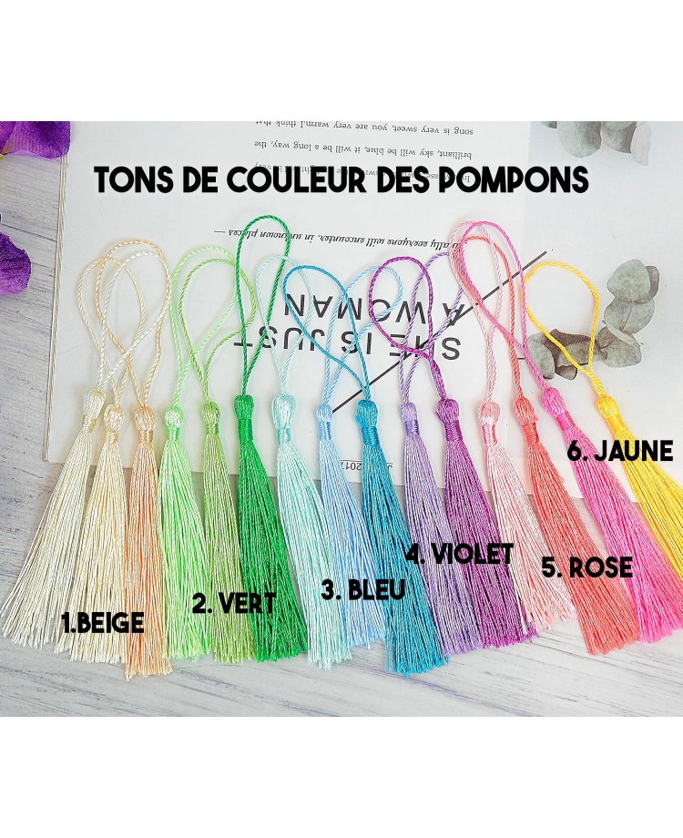 Marque page en bois personnalisé - maîtresse, nounou, mamie