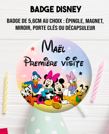 Badge 56mm Disney