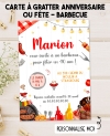 carte invitation. carte fête  barbecue été. carte anniversaire barbecue. anniversaire adulte.