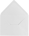 Enveloppe blanche pour carte d'invitation