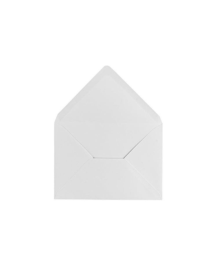 Enveloppe blanche pour carte d'invitation